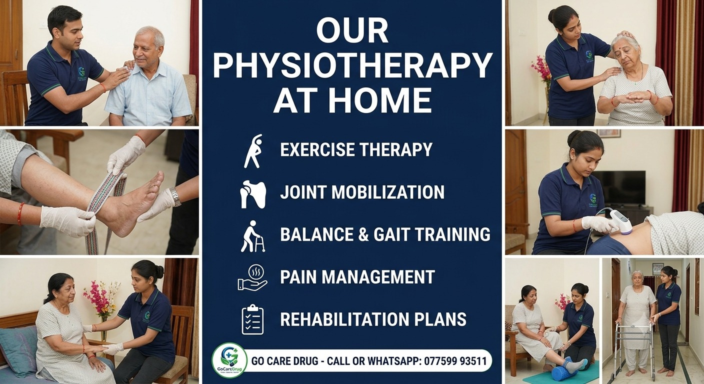 Our physiotherapy at home by GO CARE DRUG